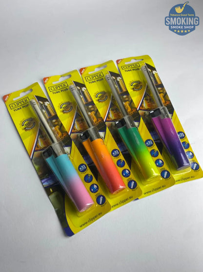 Clipper Tube Plus Refillable Utility Lighter — ولاعة كليبر تيوب بلس طويلة قابلة لإعادة التعبئة