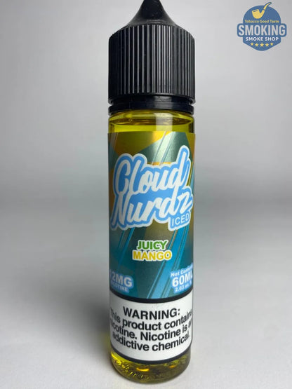 Cloud Nurdz Iced E-Liquid 60ML MTL 12 NIC —  كلاود نردز ليكويد سحبة سيجارة 12 نيكوتين المثلج 60 مل