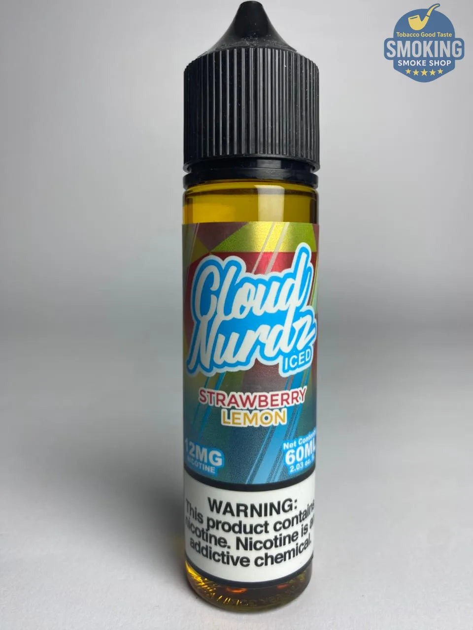 Cloud Nurdz Iced E-Liquid 60ML MTL 12 NIC —  كلاود نردز ليكويد سحبة سيجارة 12 نيكوتين المثلج 60 مل