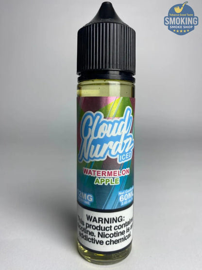 Cloud Nurdz Iced E-Liquid 60ML MTL 12 NIC —  كلاود نردز ليكويد سحبة سيجارة 12 نيكوتين المثلج 60 مل