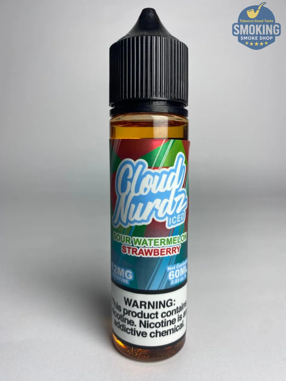 Cloud Nurdz Iced E-Liquid 60ML MTL 12 NIC —  كلاود نردز ليكويد سحبة سيجارة 12 نيكوتين المثلج 60 مل