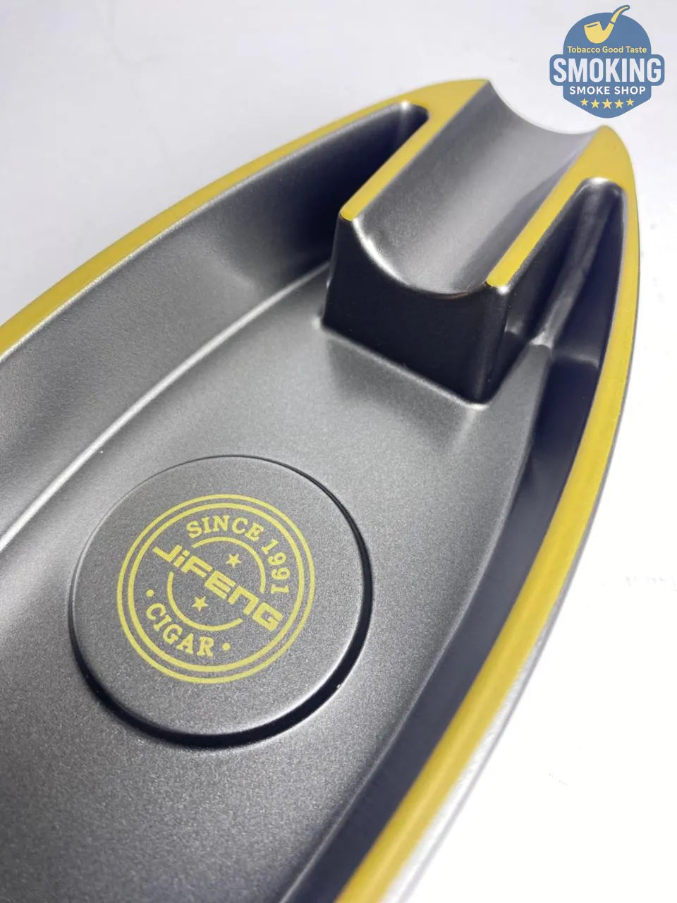 JIFENG Dual Cigar Ashtray — طفاية سيجار جيفينج مزدوجة فاخرة