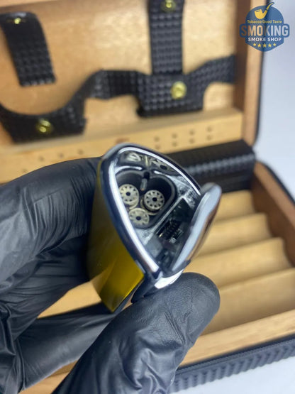 COHIBA Cigar Humidor Travel Case — حقيبة هيوميدور سيجار كوهيبا المحمولة