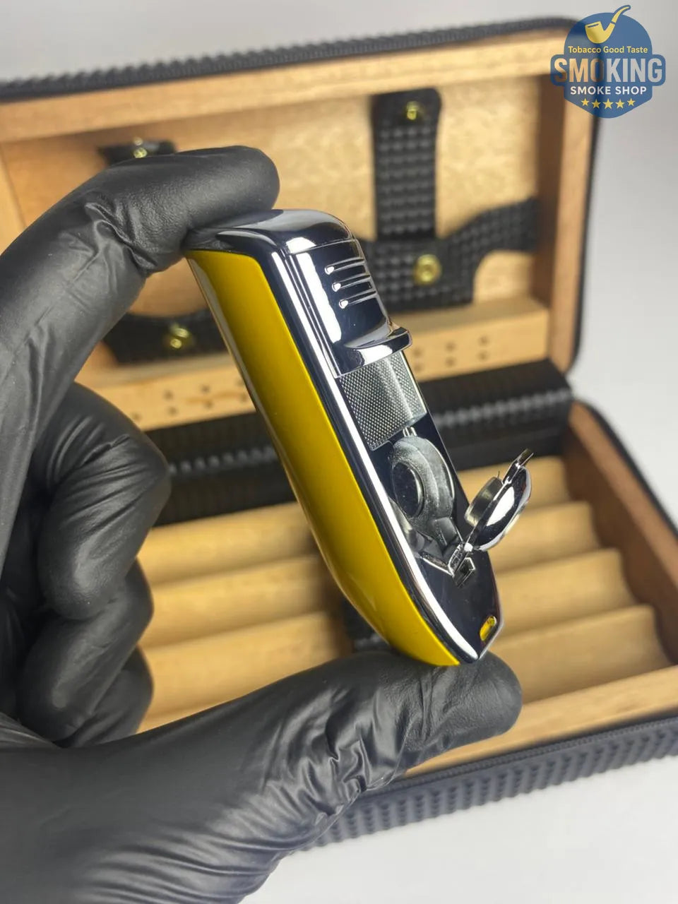 COHIBA Cigar Humidor Travel Case — حقيبة هيوميدور سيجار كوهيبا المحمولة
