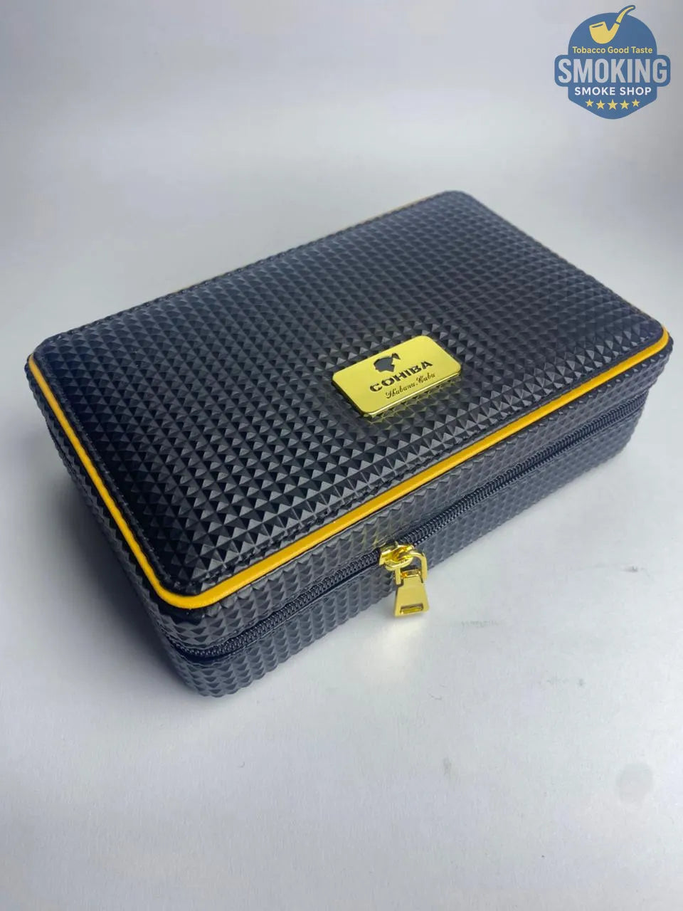 COHIBA Cigar Humidor Travel Case — حقيبة هيوميدور سيجار كوهيبا المحمولة