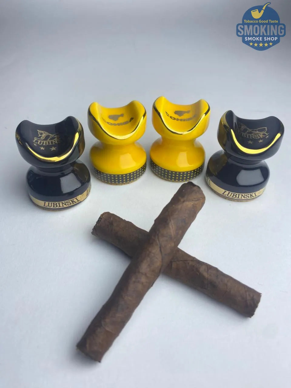  LUBINSKI - Cohiba Ceramic Cigar Stand — حامل سيجار فردي كوهيبا ولوبينسكي سيراميك