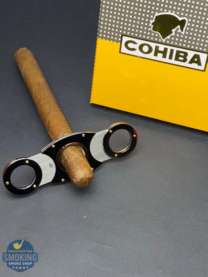 طقم كوهيبا ولاعة تورش + قاطع سيجار | COHIBA Torch Lighter & Cigar Cutter Gift Set
