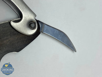 أداة سيجار متعددة الوظائف كوهيبا (قاطع + بنش + فتّاحة) | COHIBA Multi-Tool Cigar Cutter & Punch with Corkscrew