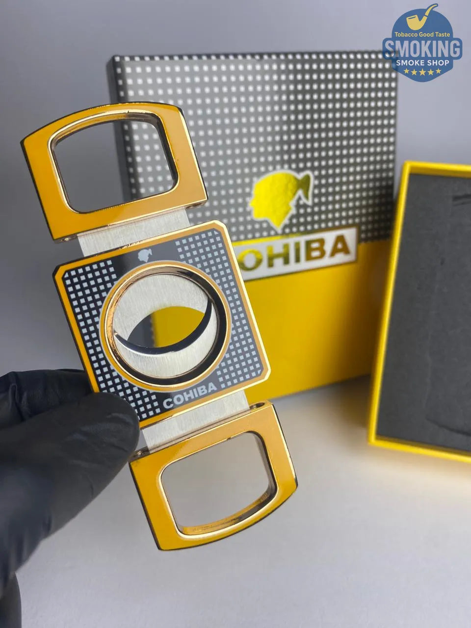 طقم ولاعة وقاطع سيجار كوهيبا – Cohiba Cigar Lighter & Cutter Gift Set