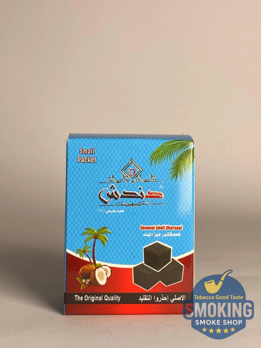 Dandash Shisha charcoal فحم دندش مكعبات 