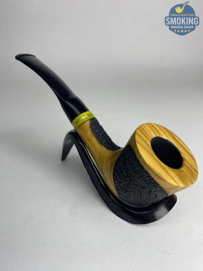 🚬 بايب دابر خشب زيتوني فاخر – Dapper Olive Wood Pipe