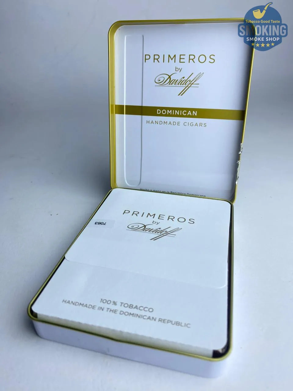 Davidoff Primeros Nicaragua / Nicaragua Maduro ( pack of 6 cigar ) —  دافيدوف بريمرس نيكاراغوا / نيكاراغوا مادورو علبة ( 6 قطع )  🟧🖤🚬
