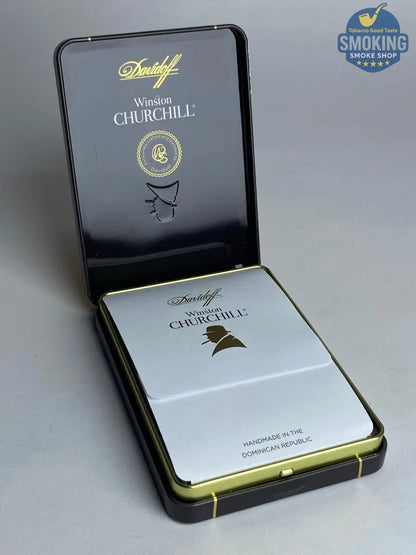 💨 Davidoff Winston Churchill Petit Panetela — سيجار دافيدوف ونستون تشرشل (صغير الحجم)