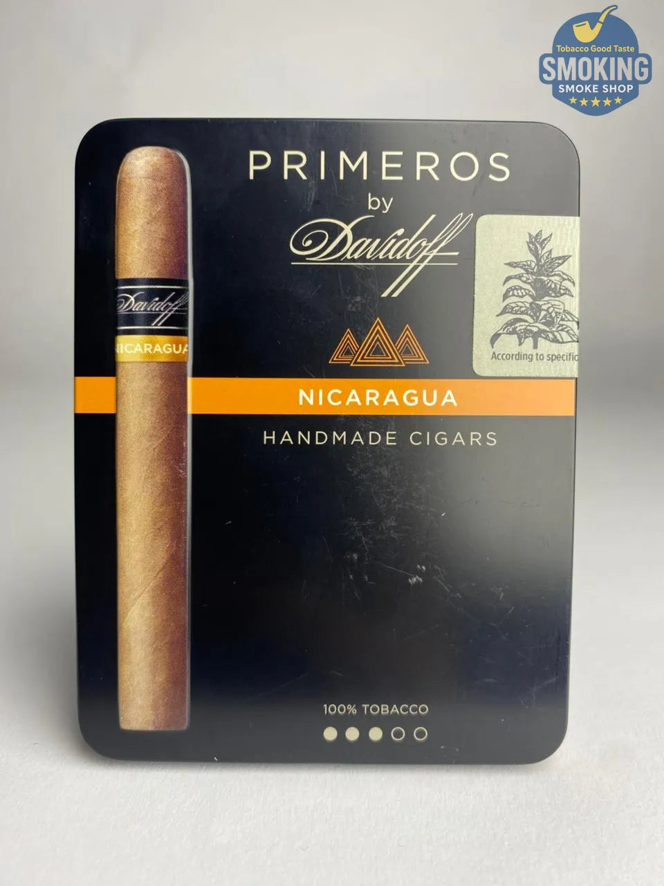 Davidoff Primeros Nicaragua / Nicaragua Maduro ( pack of 6 cigar ) —  دافيدوف بريمرس نيكاراغوا / نيكاراغوا مادورو علبة ( 6 قطع )  🟧🖤🚬