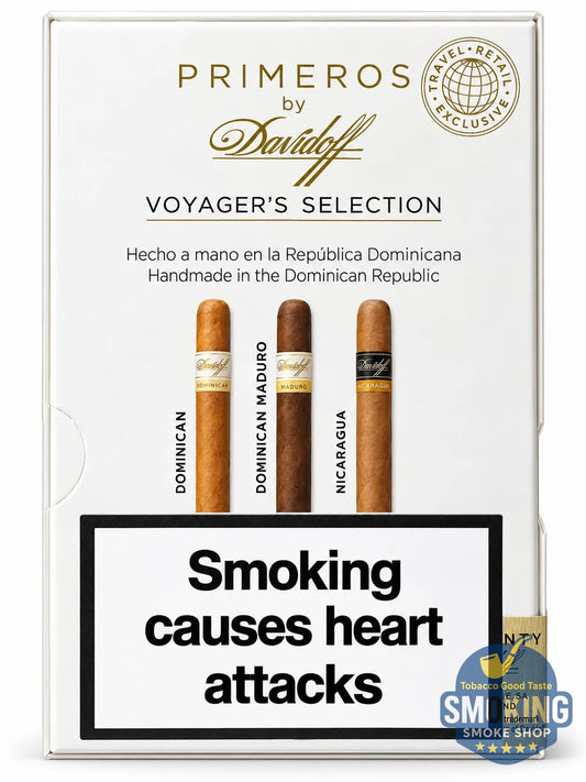 Davidoff Primeros Voyager’s Selection – 6 Petit Panetela Cigars — مجموعة سيجار دافيدوف بريميروس فوياجرز سيليكشن 6 قطع