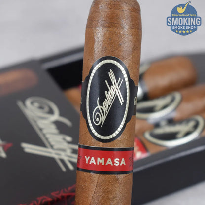 🚬 Davidoff Yamasa Petit Churchill — سيجار دافيدوف ياماسا بيتيت تشرشل ( علبة 4 قطع ) مقاس كبير فاخر 
