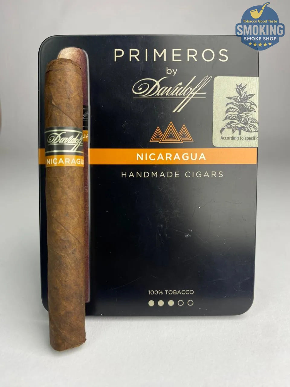 Davidoff Primeros Nicaragua / Nicaragua Maduro ( pack of 6 cigar ) —  دافيدوف بريمرس نيكاراغوا / نيكاراغوا مادورو علبة ( 6 قطع )  🟧🖤🚬