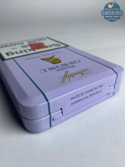 Davidoff Winston Churchill Belicoso (4 Cigars ) — سيجار دافيدوف وينستون تشرشل بيليكوسو ( علبة 4 سيجار ) 