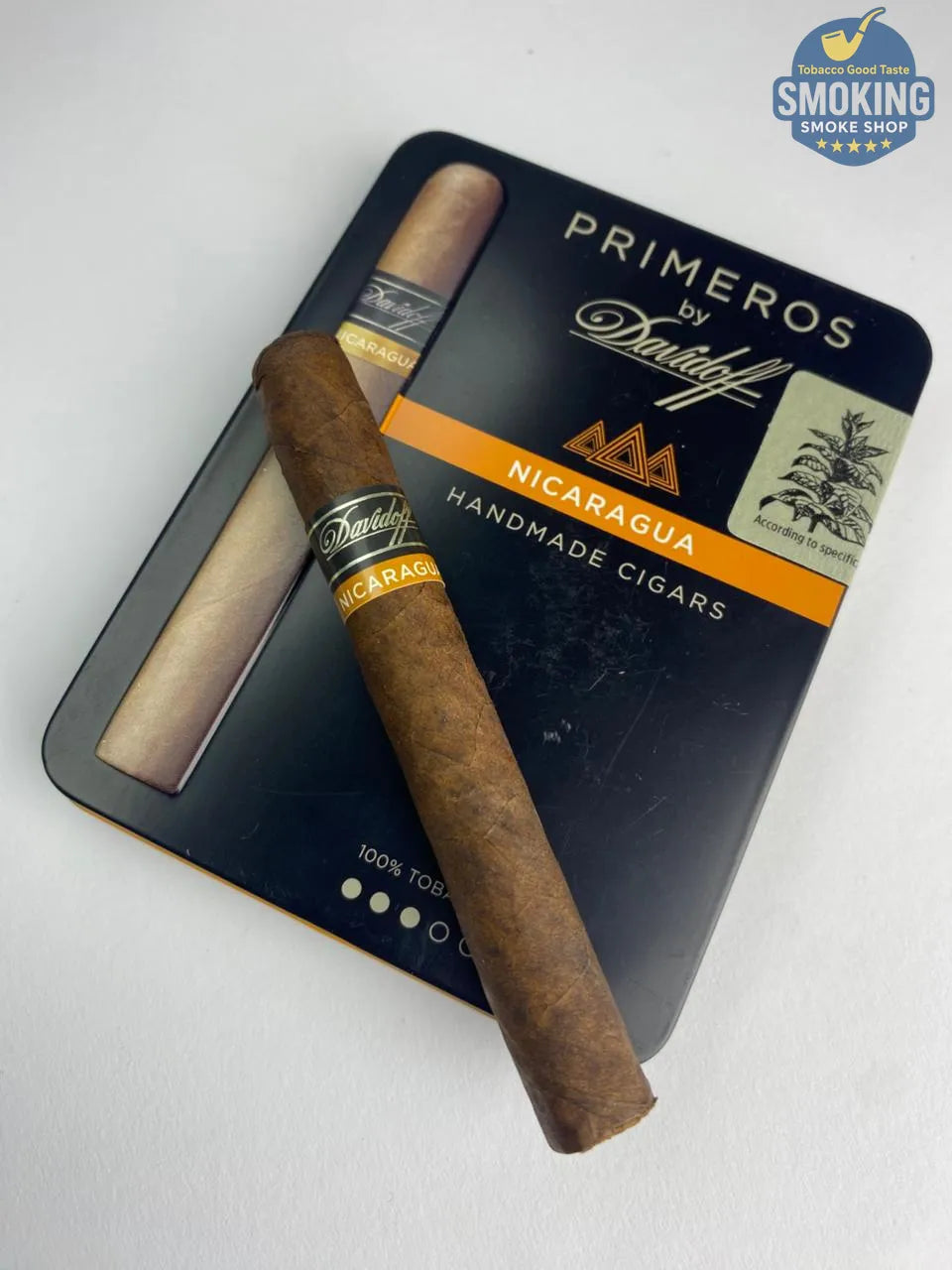 Davidoff Primeros Nicaragua / Nicaragua Maduro ( pack of 6 cigar ) —  دافيدوف بريمرس نيكاراغوا / نيكاراغوا مادورو علبة ( 6 قطع )  🟧🖤🚬
