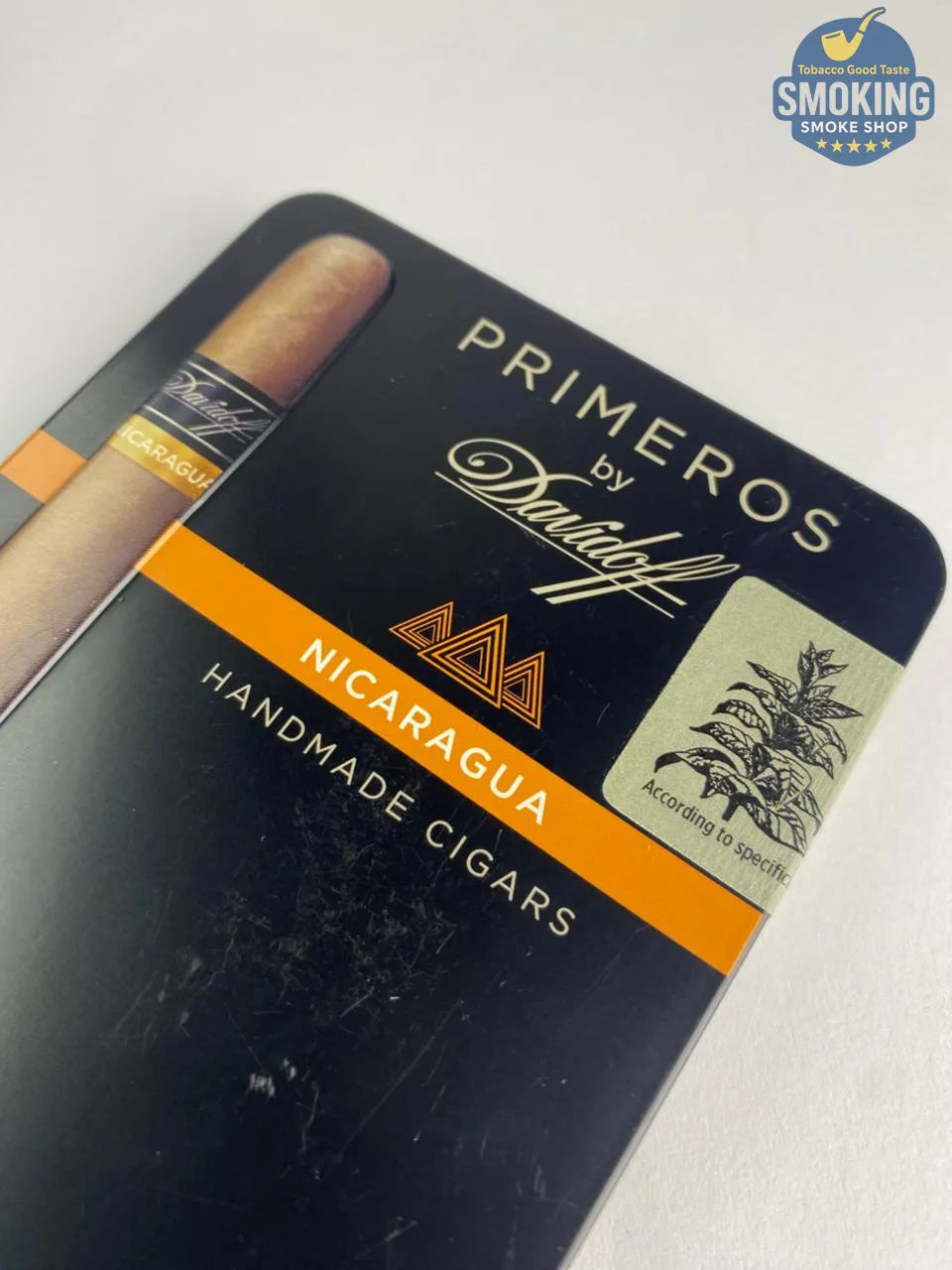 Davidoff Primeros Nicaragua / Nicaragua Maduro ( pack of 6 cigar ) —  دافيدوف بريمرس نيكاراغوا / نيكاراغوا مادورو علبة ( 6 قطع )  🟧🖤🚬