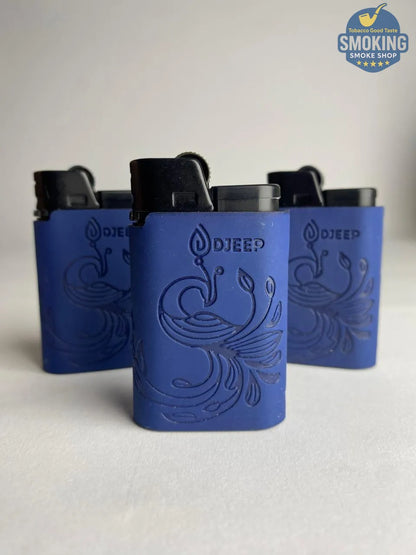 French DJEEP Leather Lighter — ولاعة جيب ديجيب فرنسي كسوة جلد اشكال مختلفة 🔥💎