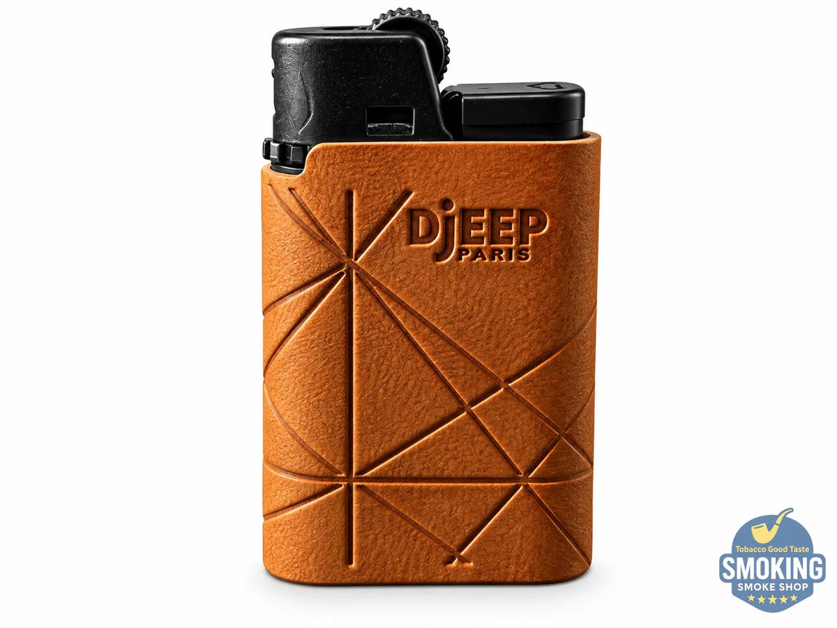 French DJEEP Leather Lighter — ولاعة جيب ديجيب فرنسي كسوة جلد اشكال مختلفة 🔥💎