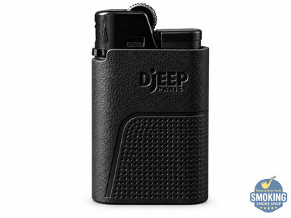 French DJEEP Leather Lighter — ولاعة جيب ديجيب فرنسي كسوة جلد اشكال مختلفة 🔥💎