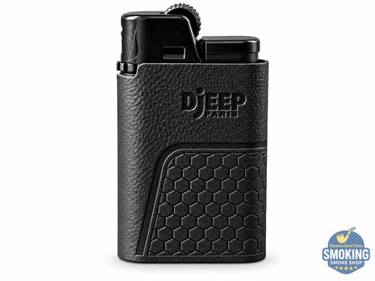 French DJEEP Leather Lighter — ولاعة جيب ديجيب فرنسي كسوة جلد اشكال مختلفة 🔥💎