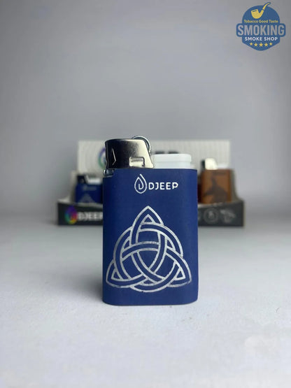 French DJEEP Leather Lighter — ولاعة جيب ديجيب فرنسي كسوة جلد اشكال مختلفة 🔥💎