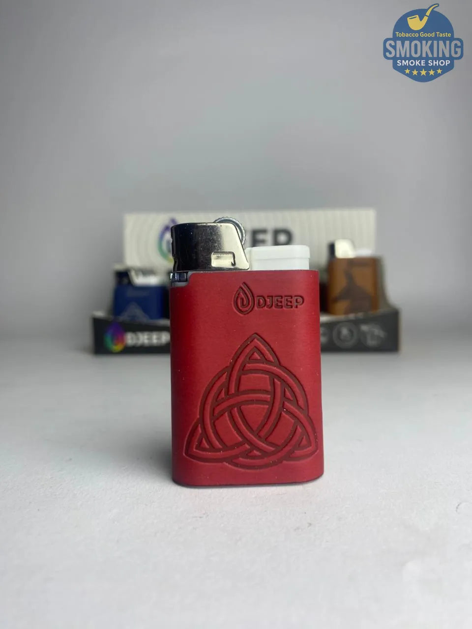 French DJEEP Leather Lighter — ولاعة جيب ديجيب فرنسي كسوة جلد اشكال مختلفة 🔥💎