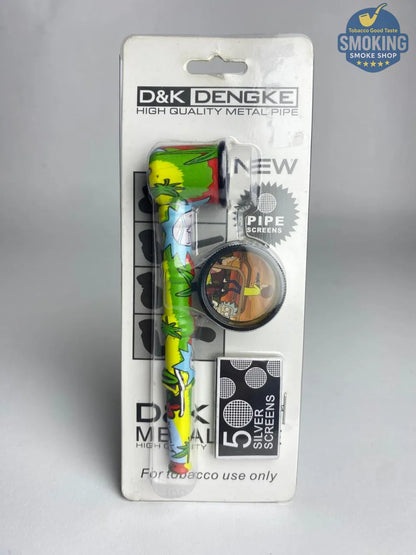 D&K Rick & Morty Metal Pipe — مدواخ معدني دي آند كيه بتصميم كارتون ريك ومورتي