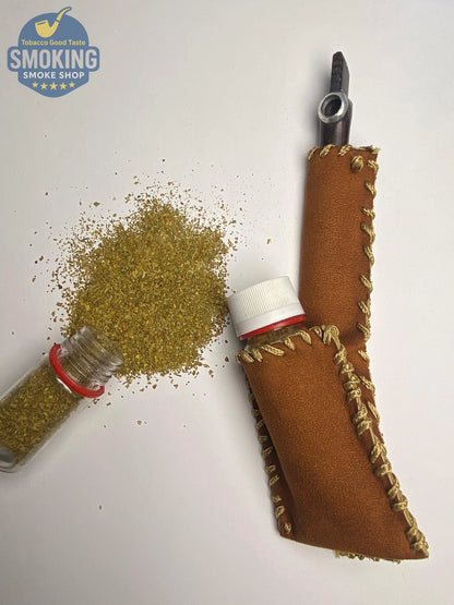 Dokha Leather Cover جراب دوخة ومدواخ جلد شمواه