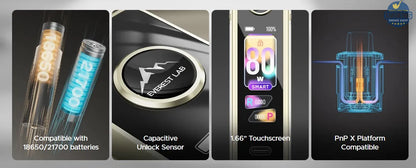 Voopoo DRAG X3 —فايب فوبوو دراج اكس 3 جهاز كامل بطارية خارجي 