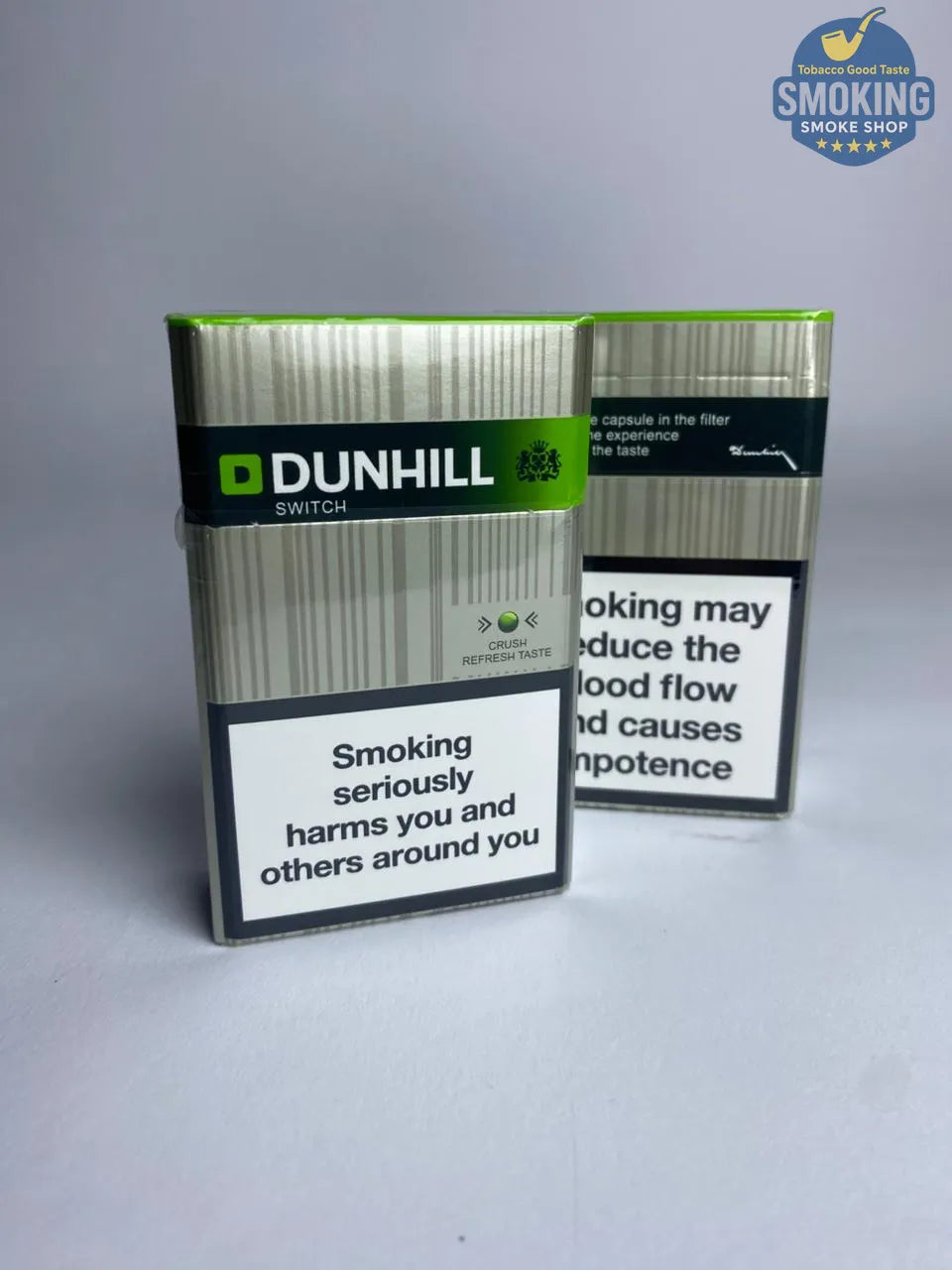 Dunhill Silver Switch Menthol — دانهيل سويتش منثول (كبسولة منتول قابلة للكسر)