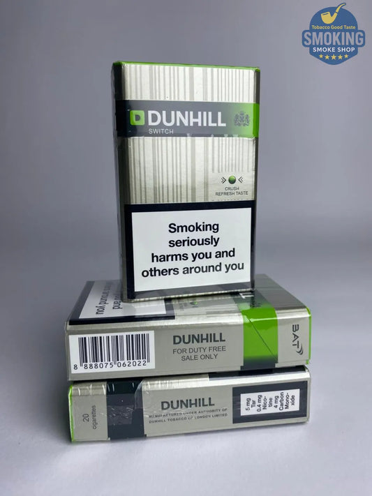 Dunhill Silver Switch Menthol — دانهيل سويتش منثول (كبسولة منتول قابلة للكسر)