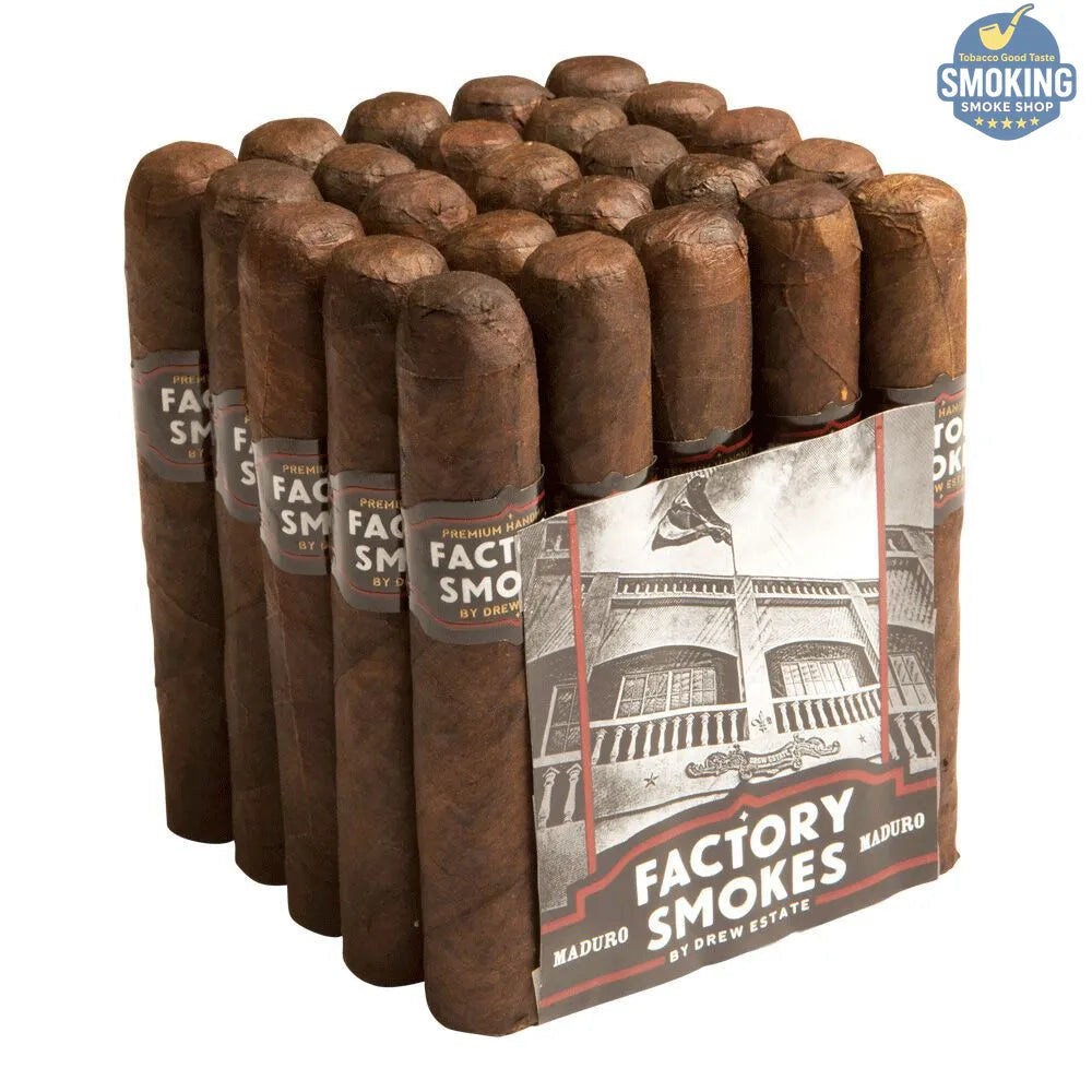Factory Smokes Robusto Maduro — سيجار فاكتوري سموكس روبوستو مادورو ( اقتصادي يُباع بالقطعة الواحدة )