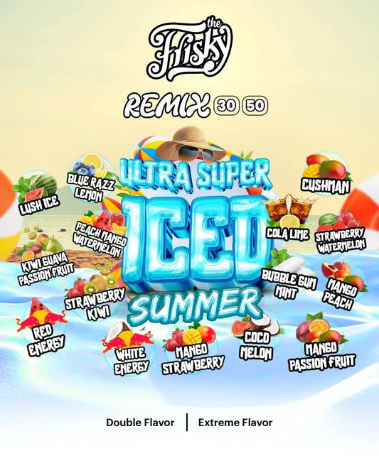 The Frisky Remix Salt Nic Ultra Ice 30-50 NIC فريسكي ريمكس سالت نيكوتين الترا آيس 30-50 نيكوتين