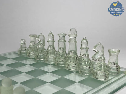 ♟️ STAR Glass Chess Set — طقم شطرنج زجاجي فاخر من ستار