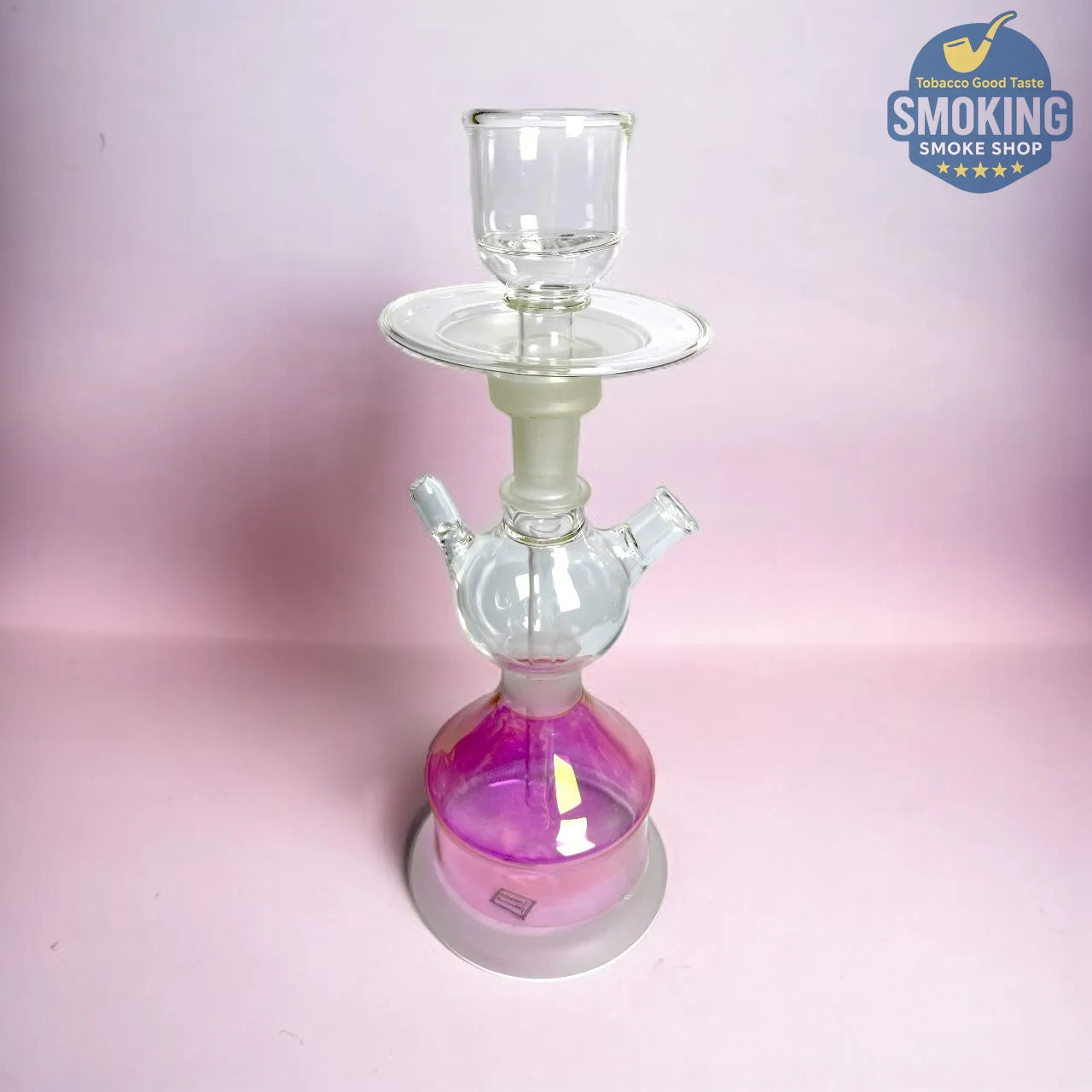 Glass Shisha — شيشة زجاجية شفافة ملونة ✨