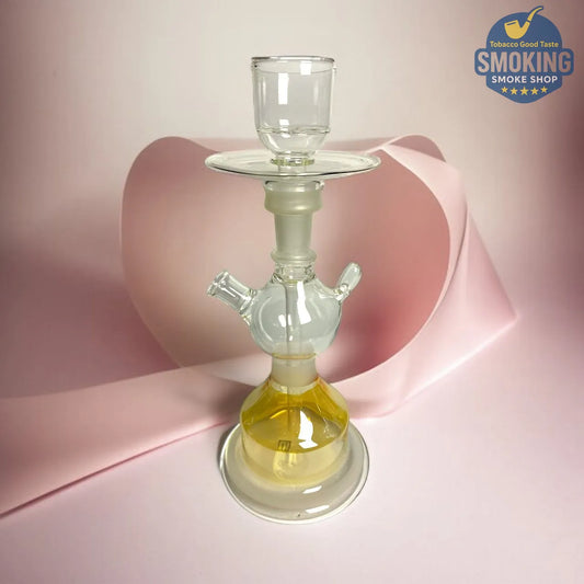 Glass Shisha — شيشة زجاجية شفافة ملونة ✨