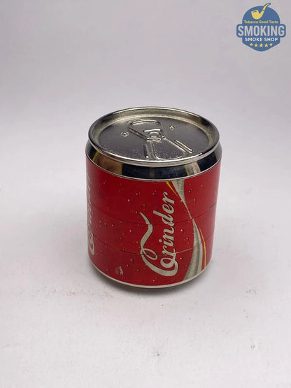 Can Shape tobacco Grinder — مطحنة تبغ بشكل علبة كانز 🥤