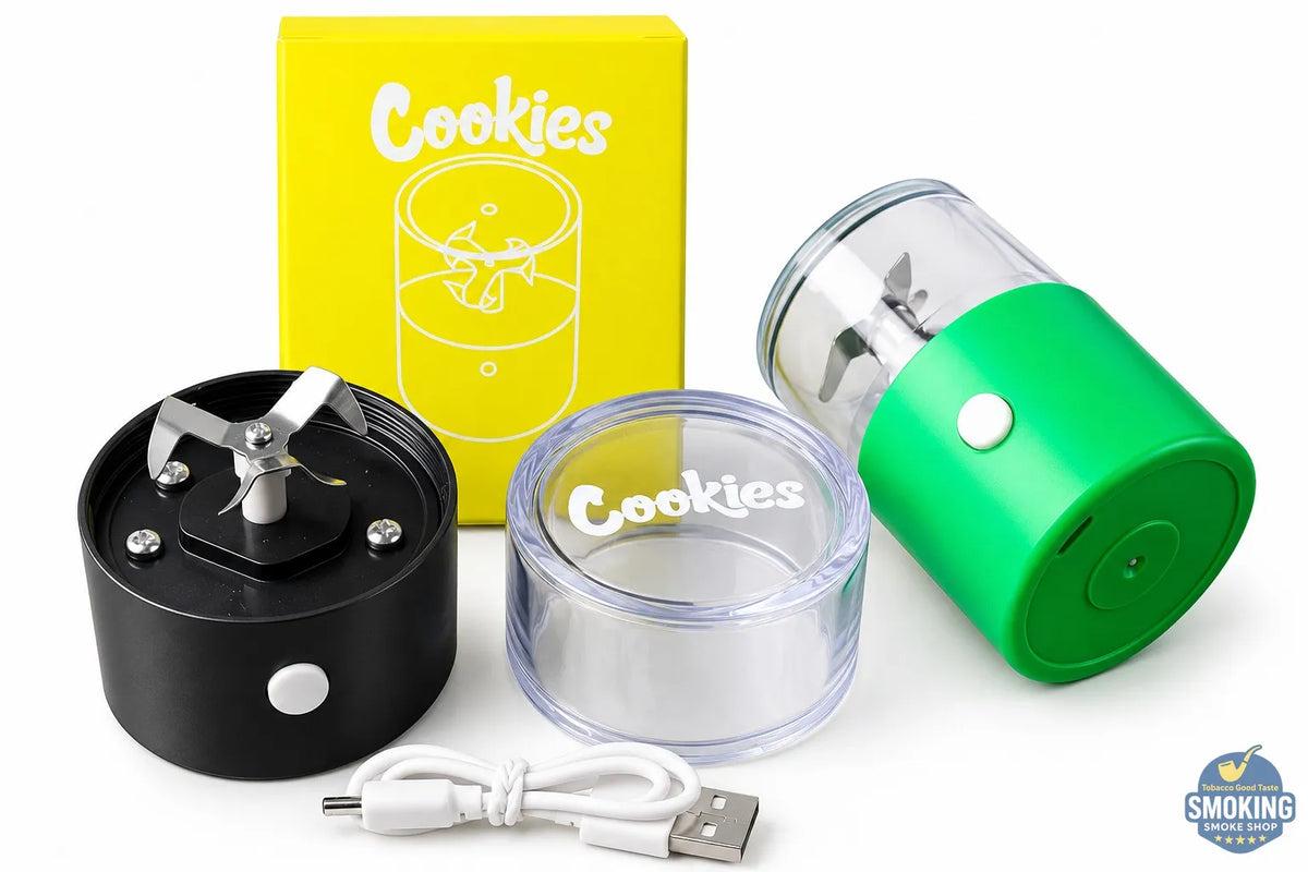 Cookies Electric USB Grinder — مطحنة او جريندر تبغ ماركة كوكيز كهربائية وقابلة للشحن USB