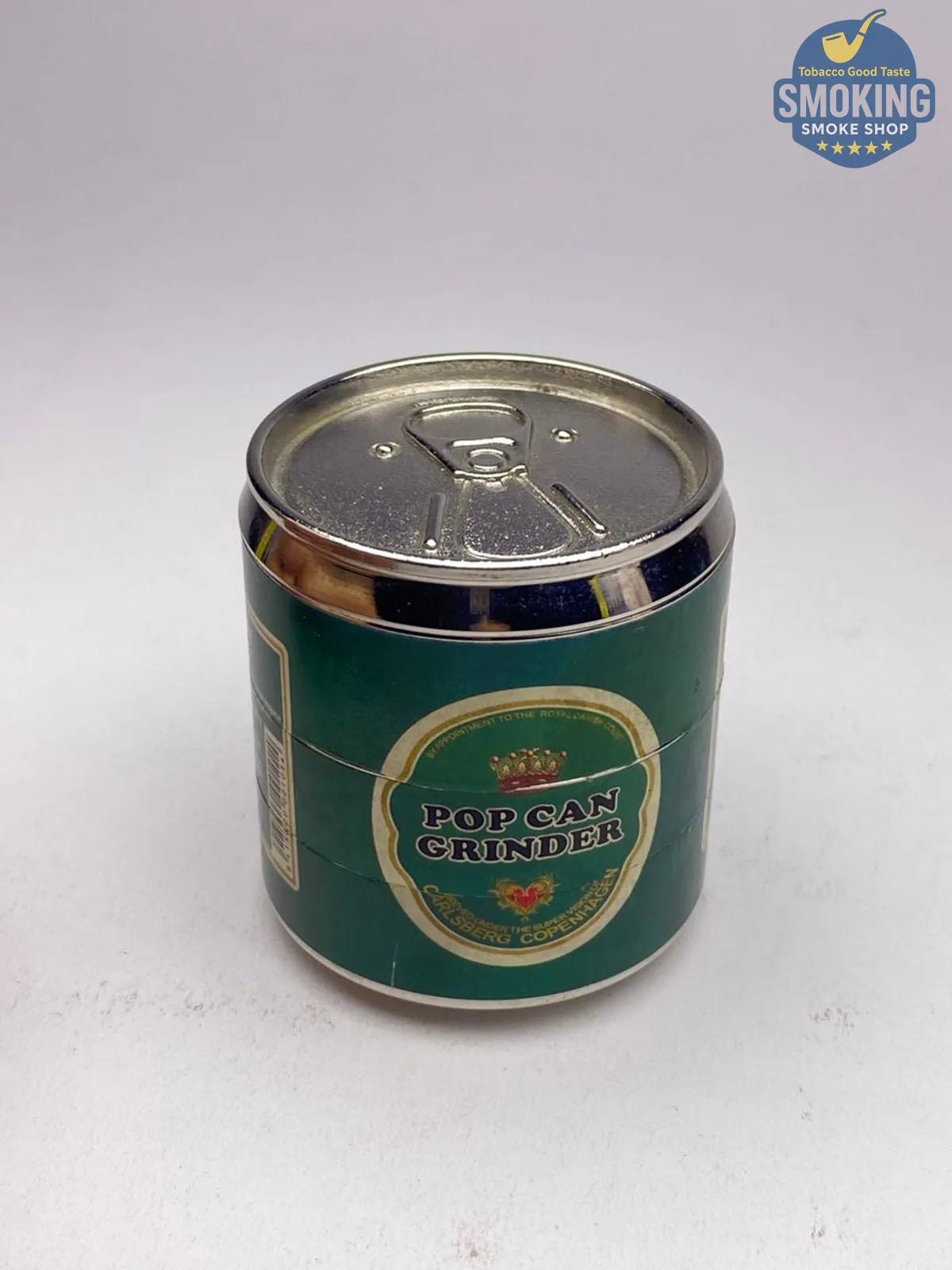 Can Shape tobacco Grinder — مطحنة تبغ بشكل علبة كانز 🥤