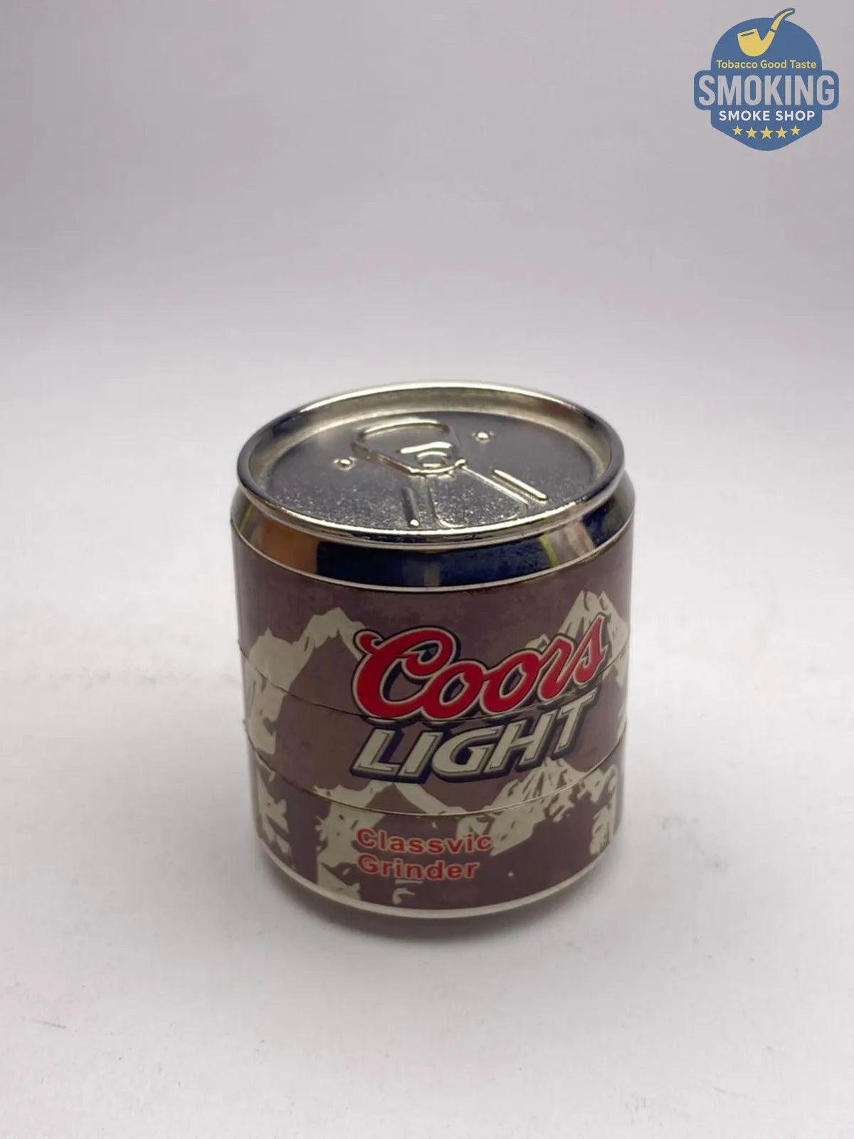 Can Shape tobacco Grinder — مطحنة تبغ بشكل علبة كانز 🥤