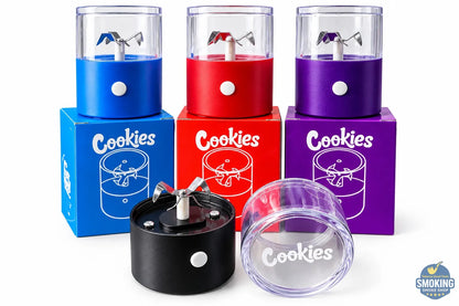 Cookies Electric USB Grinder — مطحنة او جريندر تبغ ماركة كوكيز كهربائية وقابلة للشحن USB