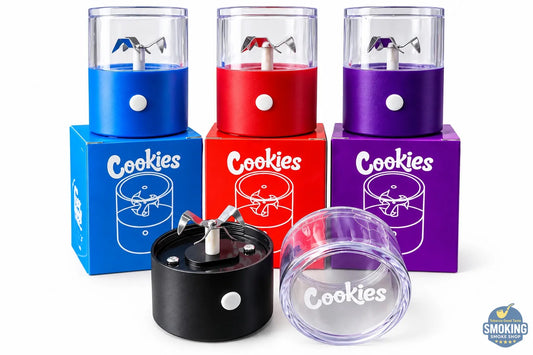 Cookies Electric USB Grinder — مطحنة او جريندر تبغ ماركة كوكيز كهربائية وقابلة للشحن USB