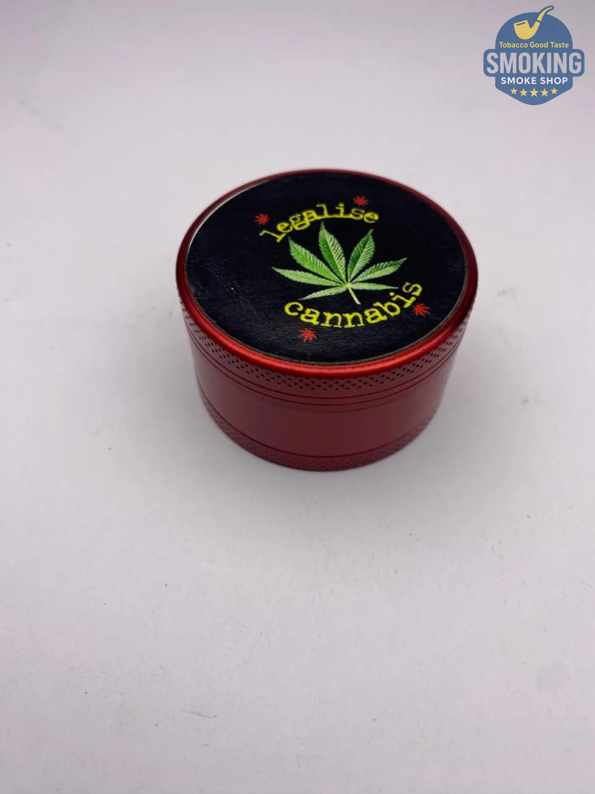 🌹💀 جريندر جماجم وزهور معدني 4 قطع — Skull & Roses Tobacco Grinder