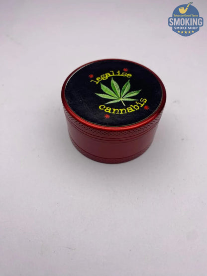 🌹💀 جريندر جماجم وزهور معدني 4 قطع — Skull & Roses Tobacco Grinder