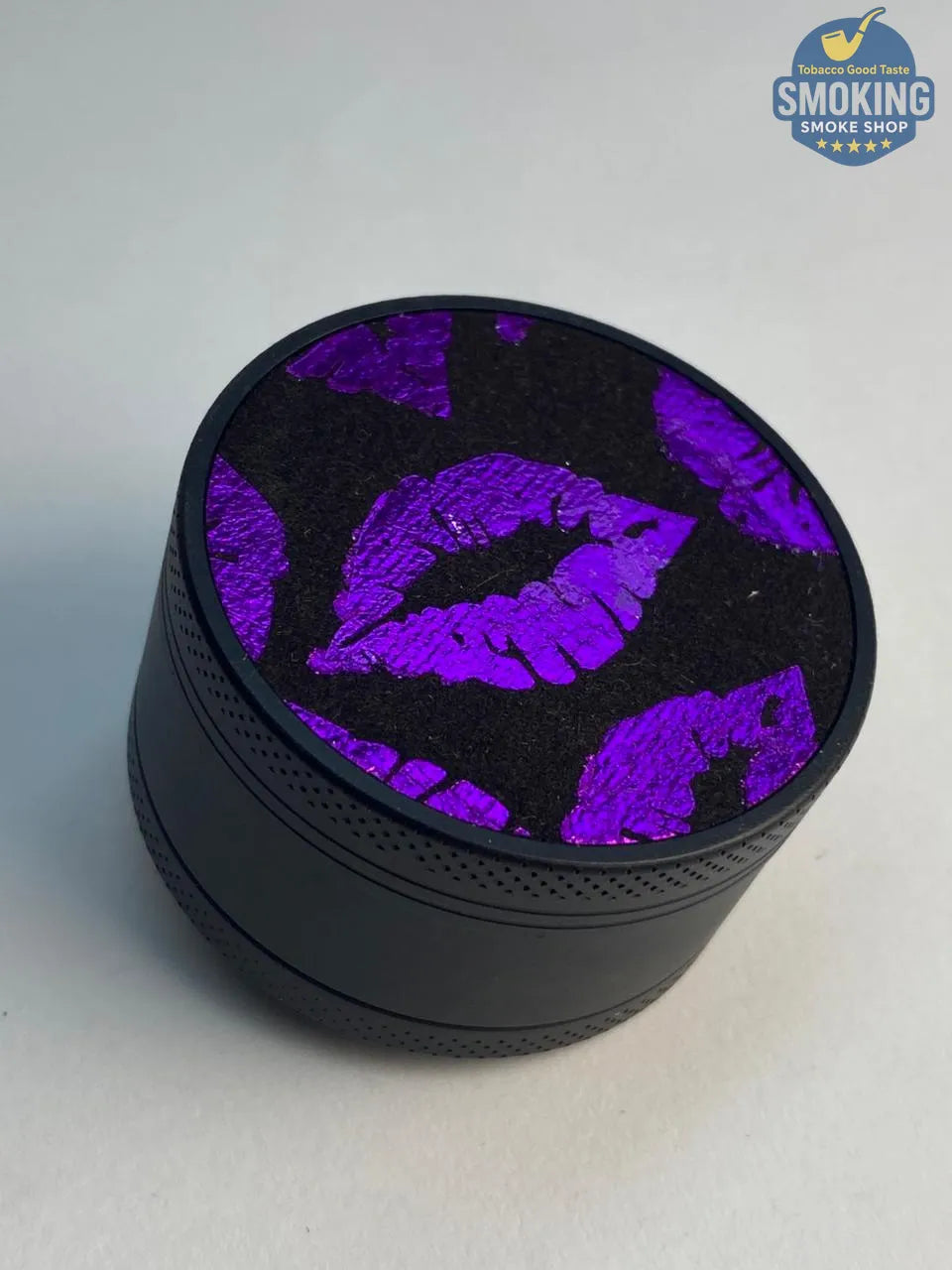 🌹💀 جريندر جماجم وزهور معدني 4 قطع — Skull & Roses Tobacco Grinder