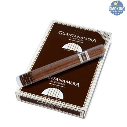 Guantanamera Cristales Cigar – جوانتاناميرا كريستال سيجار مغلف في تيوب بلاستيكي ( علبة او قطعة سيجار كوبي مغلفة ) 
